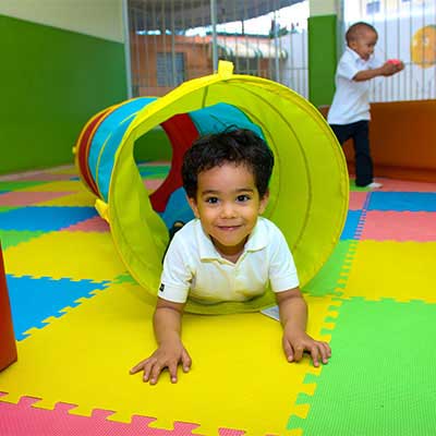 Happy children at play